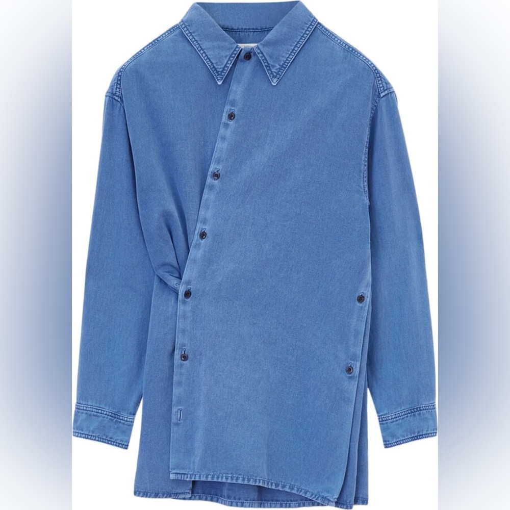 Lemaire Twisted Denim Shirt- size 4